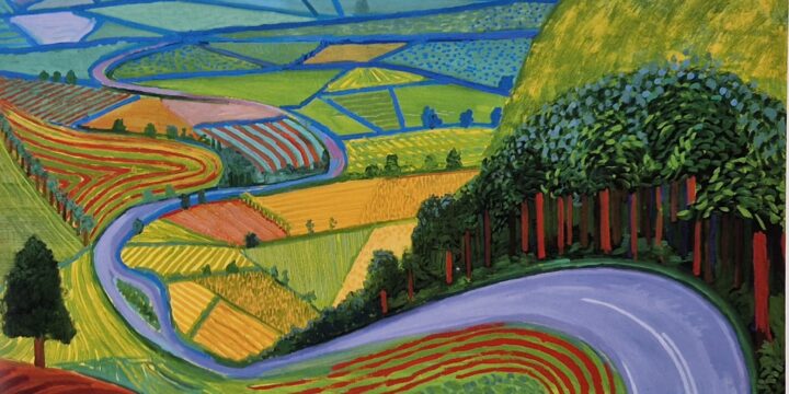 Workshop landschap schilderen als Hockney